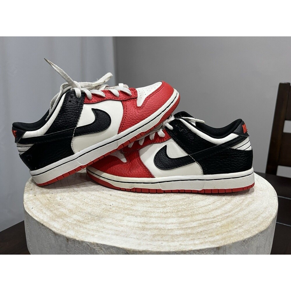 Nike Dunk Low EMB NBA 75th Anniversary Chicago Bulls PS Size 13C DC9564-100